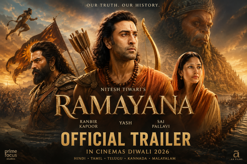 Ramayana Trailer Is Here: Ranbir Kapoor and Yash Face Off in the Biggest Indian Epic Ever Made